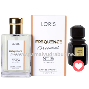 50ml Loris  406 Iedvesmot : "Ajmal Amber Wood " EDP