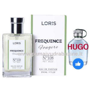 50ml Loris 108 Iedvesmot : "Hugo Boss – Hugo Boss Green" EDP