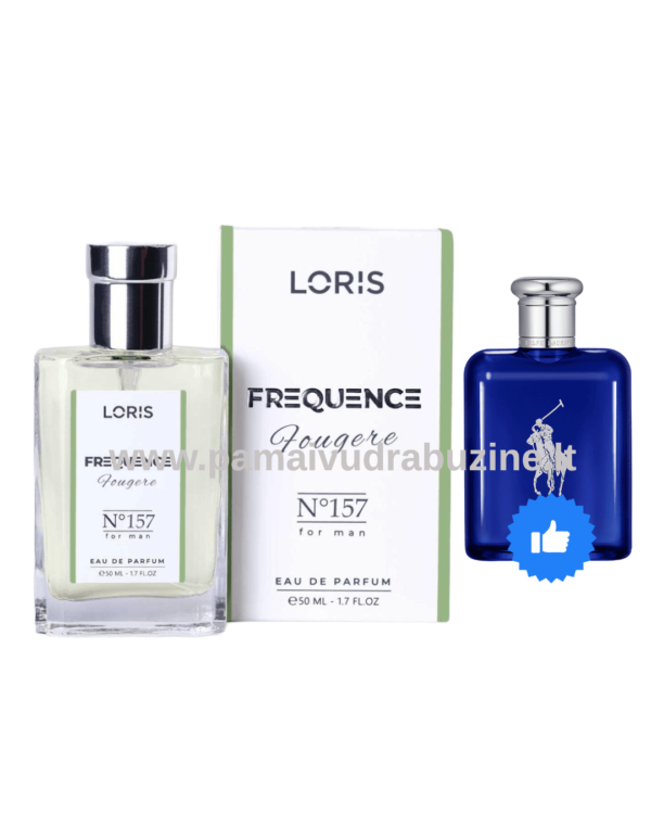 50ml Loris 157 Iedvesmot :"Ralph Lauren Polo Blue"EDP