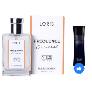 50ml  Loris 020 Iedvesmot :  „Armani Black Code“ EDP