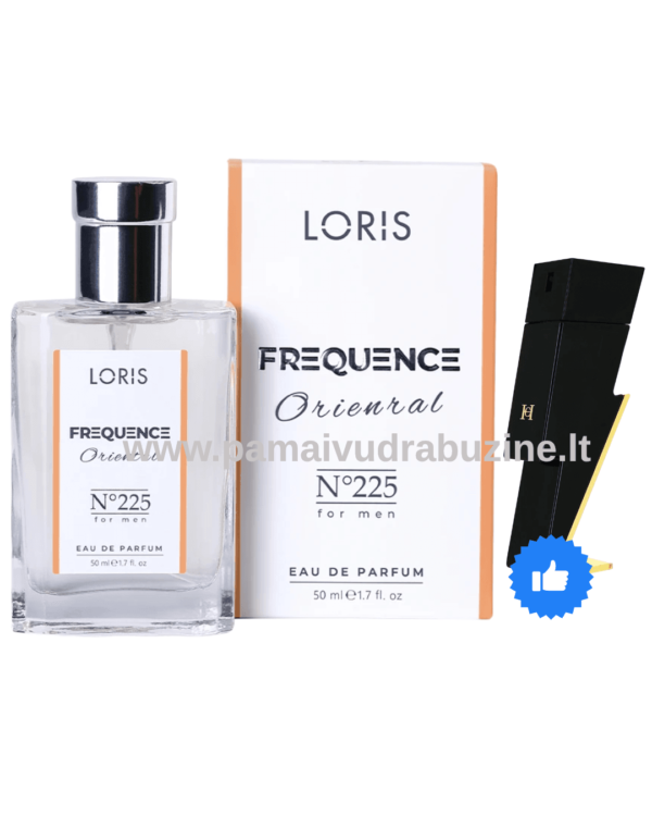50ml Loris 225 Iedvesmot : " Carolina Herrera-Bad Boy" EDP