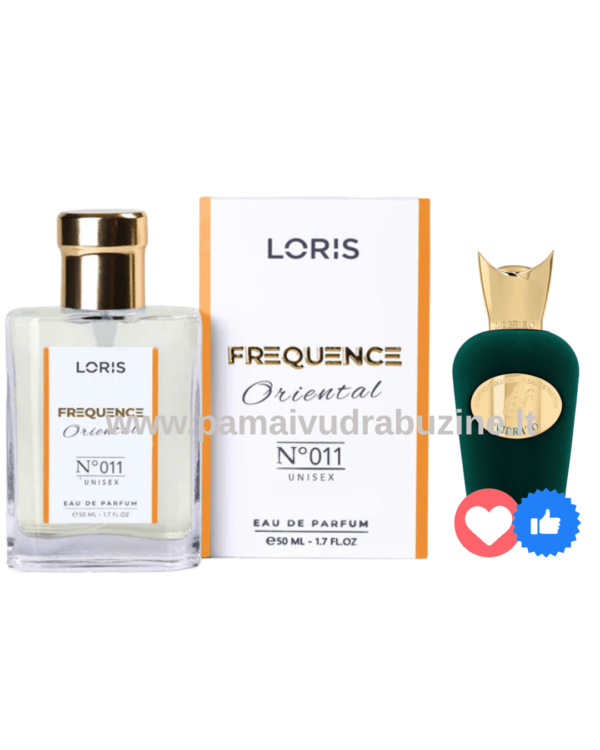 50ml Loris 011 UNISEX Iedvesmot : "Sospiro - Vibrato" EDP