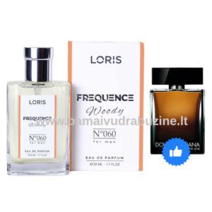50ml Loris 060 Iedvesmot : "Dolce & Gabbana The One for Men" EDP