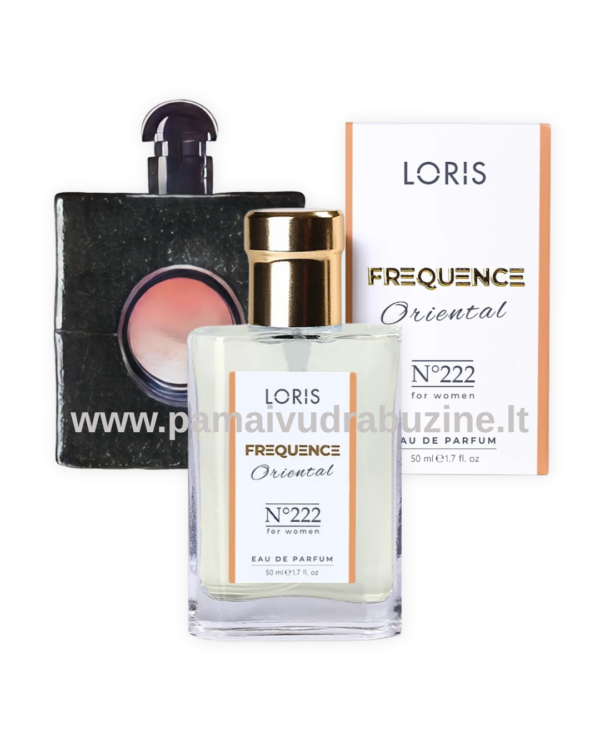 50ml Loris 222 Iedvesmot : "YVES SAINT LAURENT- Black Opium" EDP