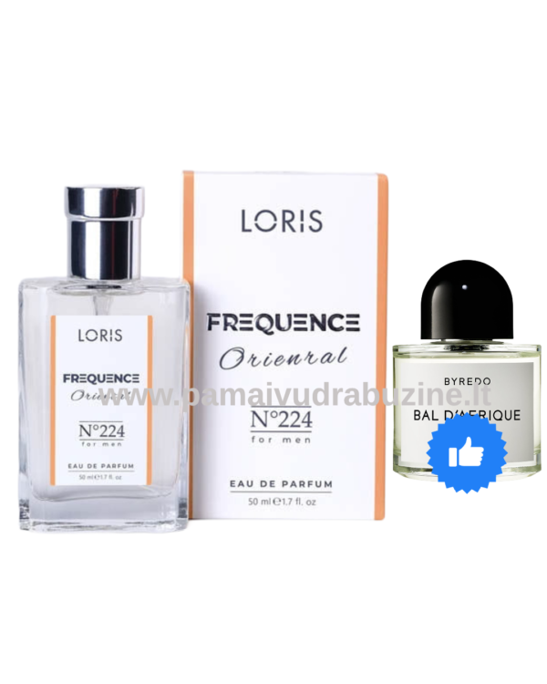 50ml Loris 224 Iedvesmot : "BYREDO Bal D'Afrique" EDP