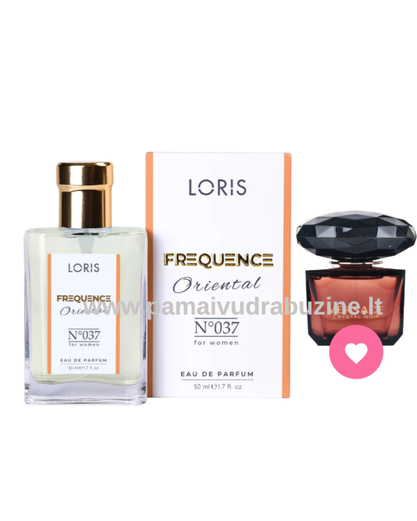 50ml Loris 037 Iedvesmot : "Versace Crystal Noir" EDP
