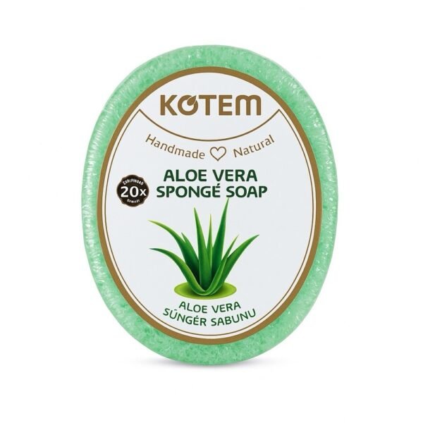 KOTEM sūklis ar alvejas ziepēm, 125 g